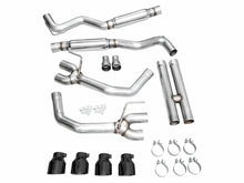 Load image into Gallery viewer, AWE 2024 Ford Mustang GT Fastback S650 RWD Track Edition Catback Exhaust w/ Quad Diamond Black Tips - Additional View 13