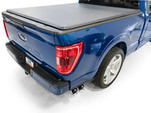 Load image into Gallery viewer, AWE 21-25 Ford F150 (14th Gen Reg Cab) Cat-Back Exhaust - 4.5in Dual Side Exit Chrome Tips - Side View