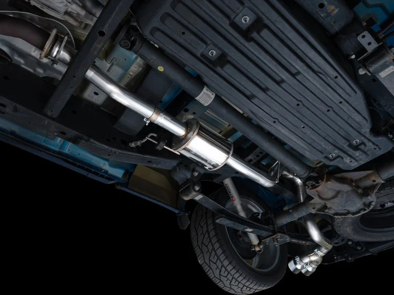 AWE 21-25 Ford F150 (14th Gen Reg Cab) Cat-Back Exhaust - 4.5in Dual Side Exit Chrome Tips - Additional View 7