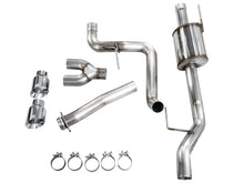 Load image into Gallery viewer, AWE 21-25 Ford F150 (14th Gen Reg Cab) Cat-Back Exhaust - 4.5in Dual Side Exit Chrome Tips - Additional View 11