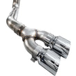Load image into Gallery viewer, AWE 21-25 Ford F150 (14th Gen Reg Cab) Cat-Back Exhaust - 4.5in Dual Side Exit Chrome Tips - Additional View 12