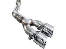 Load image into Gallery viewer, AWE 21-25 Ford F150 (14th Gen Reg Cab) Cat-Back Exhaust - 4.5in Dual Side Exit Chrome Tips - Additional View 12