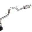 Load image into Gallery viewer, AWE 21-25 Ford F150 (14th Gen Reg Cab) Cat-Back Exhaust - 4.5in Dual Side Exit Diamond Black Tips - Main Product View