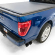 Load image into Gallery viewer, AWE 21-25 Ford F150 (14th Gen Reg Cab) Cat-Back Exhaust - 4.5in Dual Side Exit Diamond Black Tips - Back View