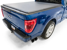 Load image into Gallery viewer, AWE 21-25 Ford F150 (14th Gen Reg Cab) Cat-Back Exhaust - 4.5in Dual Side Exit Diamond Black Tips - Back View