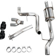 Load image into Gallery viewer, AWE 21-25 Ford F150 (14th Gen Reg Cab) Cat-Back Exhaust - 4.5in Dual Side Exit Diamond Black Tips - Additional View 12