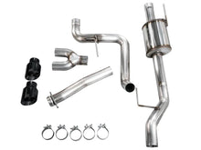 Load image into Gallery viewer, AWE 21-25 Ford F150 (14th Gen Reg Cab) Cat-Back Exhaust - 4.5in Dual Side Exit Diamond Black Tips - Additional View 12