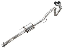 Load image into Gallery viewer, AWE 21-25 Ford F150 (14th Gen Reg Cab) Cat-Back Exhaust - 4.5in Dual Side Exit Diamond Black Tips - Additional View 13