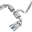 Load image into Gallery viewer, AWE 22-24 Audi 8Y S3 Touring Edition Exhaust - Chrome Silver Tips - Main Product View