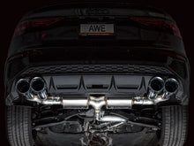 Load image into Gallery viewer, AWE 22-24 Audi 8Y S3 Touring Edition Exhaust - Chrome Silver Tips - Additional View 8