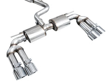 Load image into Gallery viewer, AWE 22-24 Audi 8Y S3 Touring Edition Exhaust - Chrome Silver Tips - Additional View 11