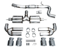 Load image into Gallery viewer, AWE 22-24 Audi 8Y S3 Touring Edition Exhaust - Chrome Silver Tips - Additional View 12
