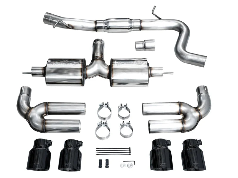 AWE 22-24 Audi 8Y S3 Touring Edition Exhaust - Diamond Black Tips - Additional View 12
