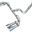 Load image into Gallery viewer, AWE 22-24 Audi 8Y S3 Track Edition Exhaust  - Chrome Silver Tips - Main Product View