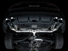 Load image into Gallery viewer, AWE 22-24 Audi 8Y S3 Track Edition Exhaust  - Chrome Silver Tips - Back View