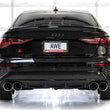Load image into Gallery viewer, AWE 22-24 Audi 8Y S3 Track Edition Exhaust  - Chrome Silver Tips - Installation View