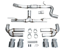 Load image into Gallery viewer, AWE 22-24 Audi 8Y S3 Track Edition Exhaust  - Chrome Silver Tips - Additional View 12