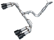Load image into Gallery viewer, AWE 22-24 Audi 8Y S3 Track Edition Exhaust  - Diamond Black Tips - Main Product View