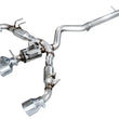 Load image into Gallery viewer, AWE 23-24 Toyota GR Corolla Track Edition Catback Exhaust - Chrome Silver Tips - Main Product View