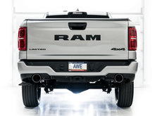 Load image into Gallery viewer, AWE 25+ RAM 1500 3.0TT 0FG Catback Touring Exhaust - Chrome Silver Tips - Additional View 5