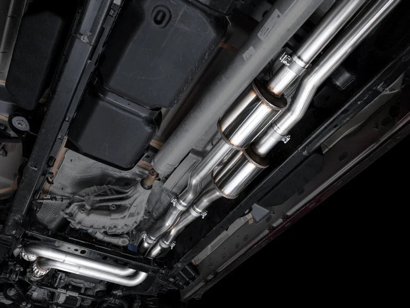 AWE 25+ RAM 1500 3.0TT 0FG Catback Touring Exhaust - Chrome Silver Tips - Additional View 8