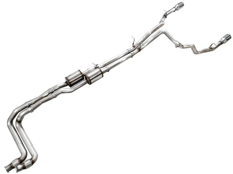 AWE 25+ RAM 1500 3.0TT 0FG Catback Touring Exhaust - Chrome Silver Tips - Additional View 10
