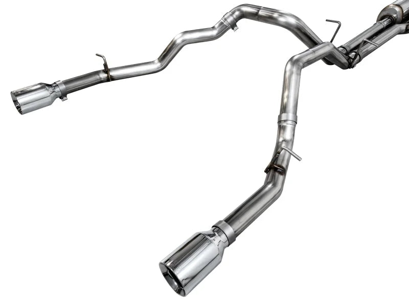 AWE 25+ RAM 1500 3.0TT 0FG Catback Touring Exhaust - Chrome Silver Tips - Additional View 11
