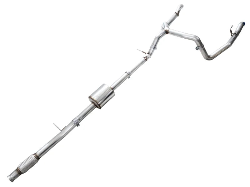AWE 4th Gen GM 1500 5.3L 0FG Catback Split Rear Exit (w/ Bumper Cutouts) - OE Tips - Additional View 8