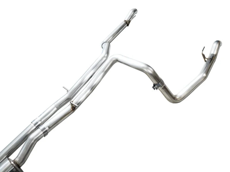 AWE 4th Gen GM 1500 6.2L Catback Split Rear Exit (w/ Bumper Cutouts) - OE Tips - Additional View 10
