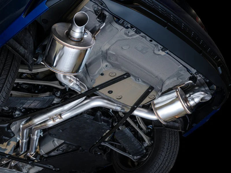AWE Audi 2019-2023 C8 A6/A7 3.0T Touring Edition Cat-back Exhaust- Turn Downs - Additional View 5