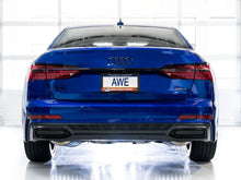 Load image into Gallery viewer, AWE Audi 2019-2023 C8 A6/A7 3.0T Touring Edition Cat-back Exhaust- Turn Downs - Additional View 8