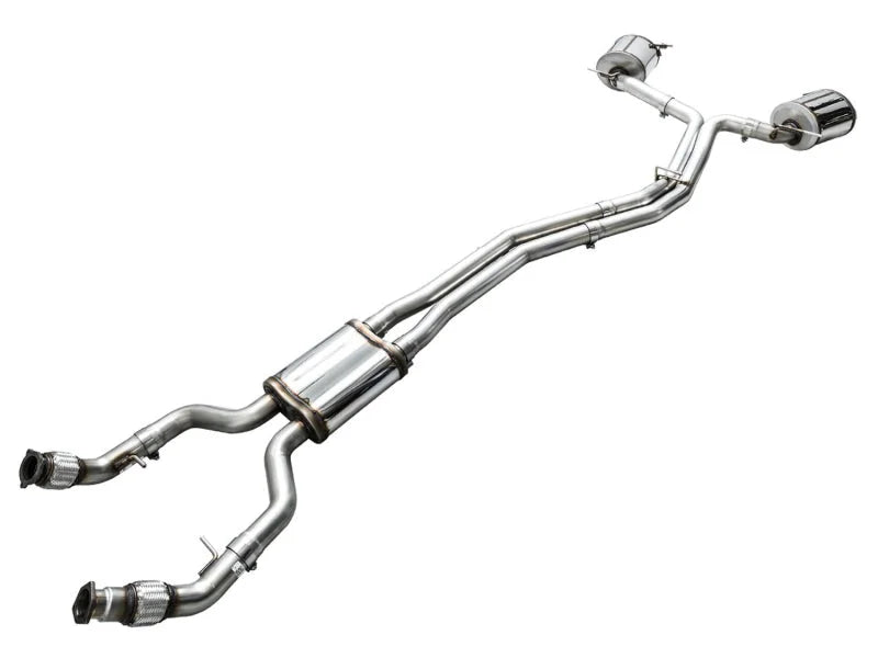 AWE Audi 2019-2023 C8 A6/A7 3.0T Touring Edition Cat-back Exhaust- Turn Downs - Additional View 11