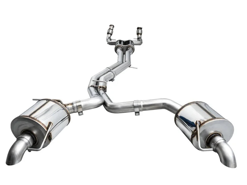 AWE Audi 2019-2023 C8 A6/A7 3.0T Touring Edition Cat-back Exhaust- Turn Downs - Additional View 12