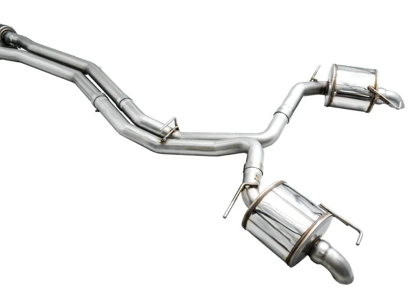 AWE Audi 2019-2023 C8 A6/A7 3.0T Touring Edition Cat-back Exhaust- Turn Downs - Additional View 16