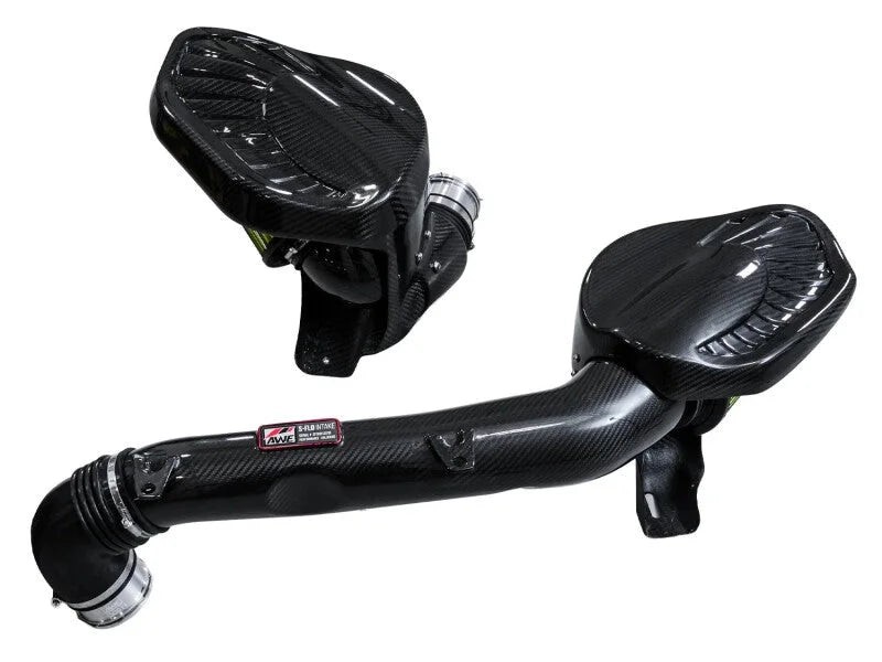 AWE BMW 2021+ G8X M3/M4 S-Flo Carbon Intake - Side View