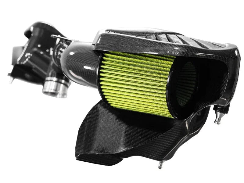 AWE BMW 2021+ G8X M3/M4 S-Flo Carbon Intake - Back View
