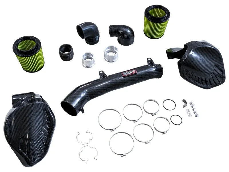 AWE BMW 2021+ G8X M3/M4 S-Flo Carbon Intake - Installation View