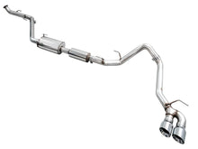 Load image into Gallery viewer, AWE Exhaust for 4th Gen Toyota Tacoma Dual Chrome Silver Tips - Main Product View