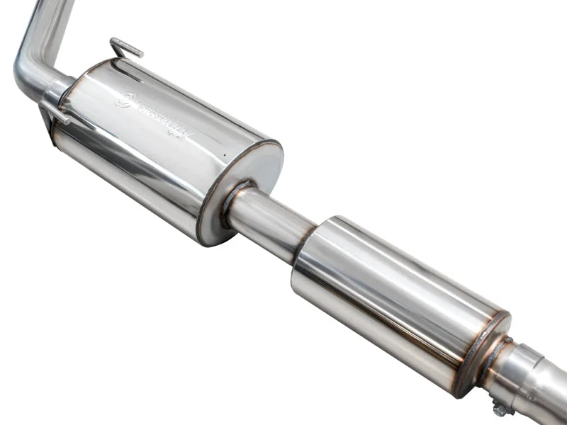 AWE Exhaust for 4th Gen Toyota Tacoma Dual Chrome Silver Tips - Additional View 10