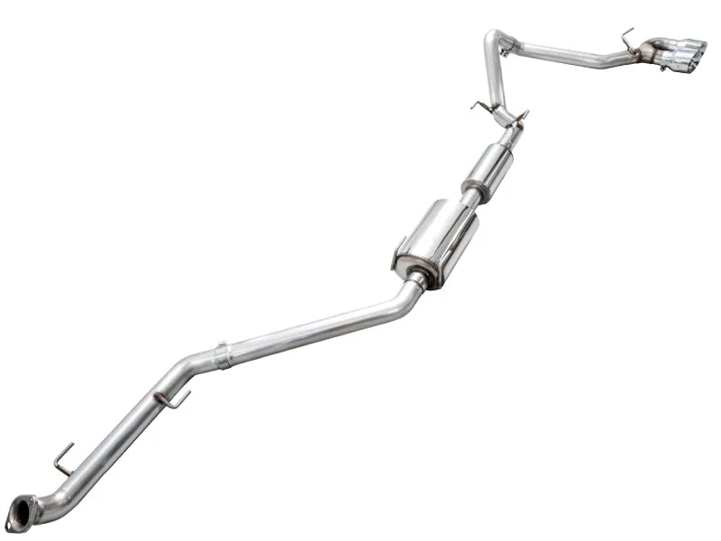 AWE Exhaust for 4th Gen Toyota Tacoma Dual Chrome Silver Tips - Additional View 11