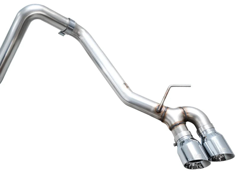 AWE Exhaust for 4th Gen Toyota Tacoma Dual Chrome Silver Tips - Additional View 12