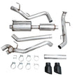 Load image into Gallery viewer, AWE Exhaust for 4th Gen Toyota Tacoma Dual Diamond Black Tips - Additional View 13