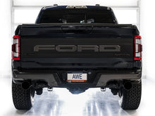 Load image into Gallery viewer, AWE Gen 3 Ford Raptor SwitchPath Exhaust  - Diamond Black Tips - Installation View