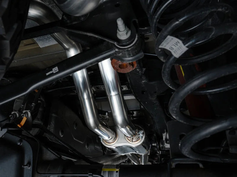 AWE Gen 3 Ford Raptor SwitchPath Exhaust  - Diamond Black Tips - Additional View 5