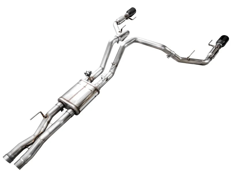 AWE Gen 3 Ford Raptor SwitchPath Exhaust  - Diamond Black Tips - Additional View 12