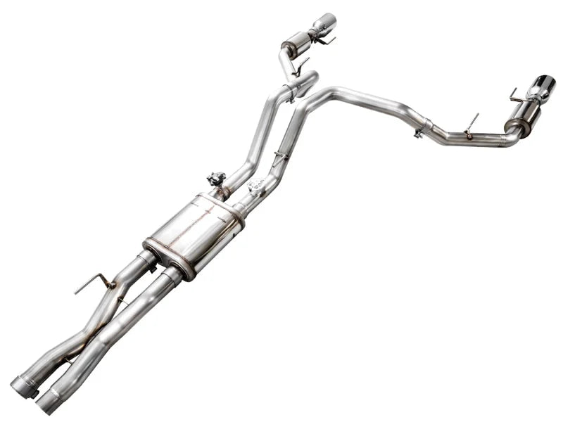 AWE Gen 3 Raptor R SwitchPath Exhaust  - Chrome Silver Tips - Additional View 12