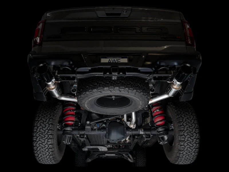 AWE Gen 3 Raptor R SwitchPath Exhaust - Diamond Black Tips - Additional View 7