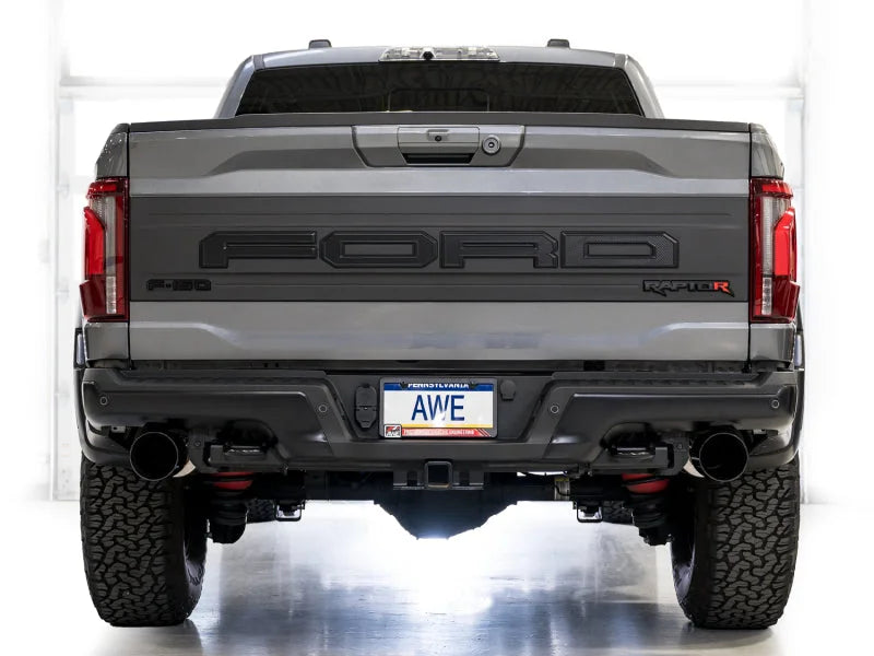 AWE Gen 3 Raptor R SwitchPath Exhaust - Diamond Black Tips - Additional View 9