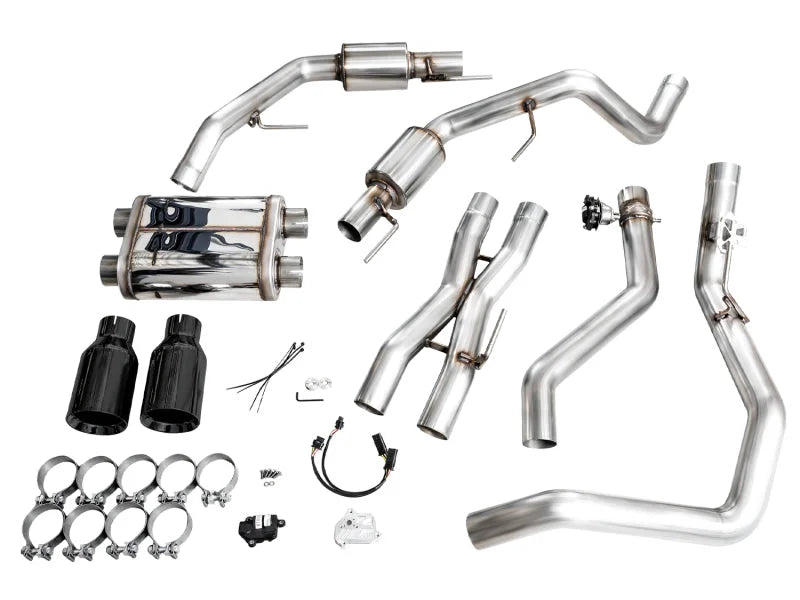 AWE Gen 3 Raptor R SwitchPath Exhaust - Diamond Black Tips - Additional View 15