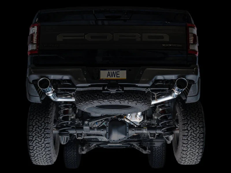 AWE Gen 3 Raptor SwitchPath Exhaust  - Chrome Silver Tips - Additional View 8